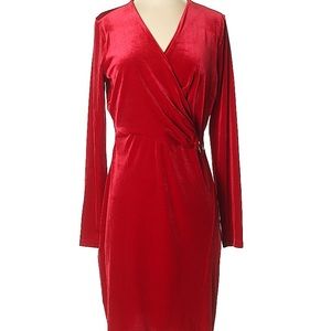 5x$25- Beautiful Tahari velvet party dress size small